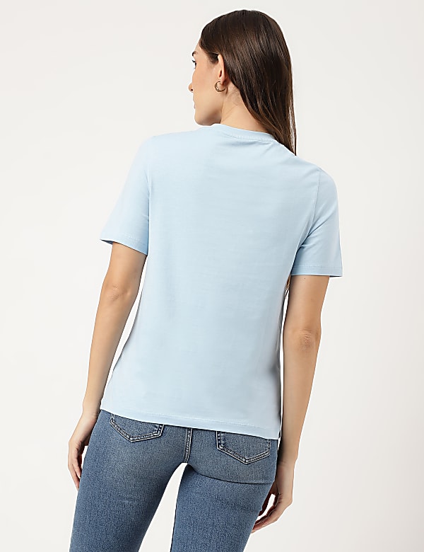 Cotton Rich Fitted T-Shirt