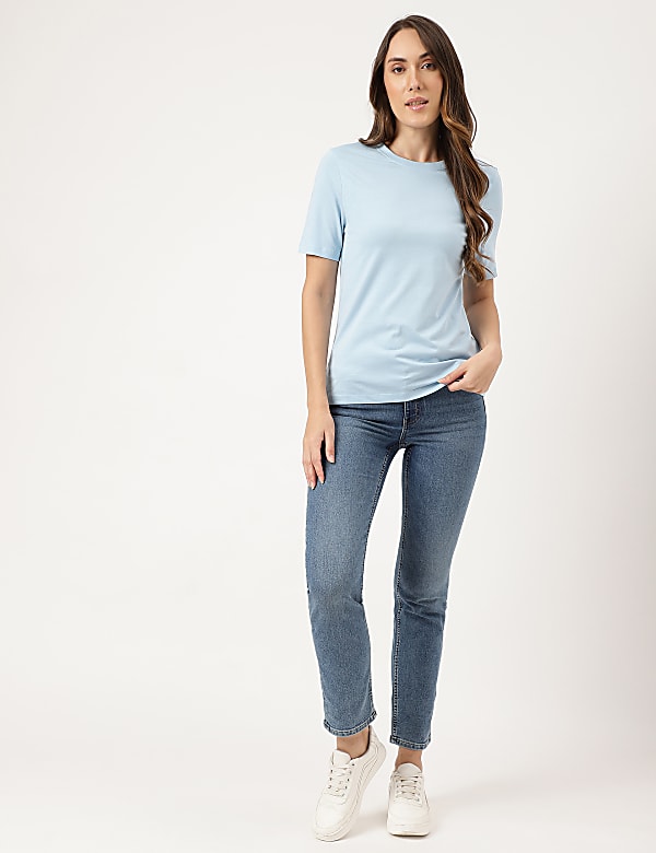Cotton Rich Fitted T-Shirt