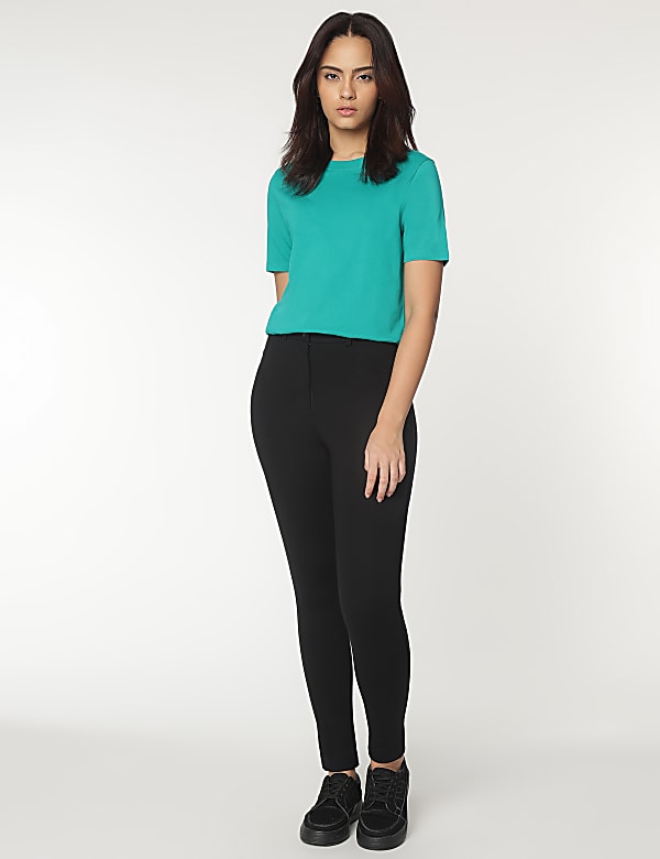 Pure Cotton Crew Neck T-Shirt