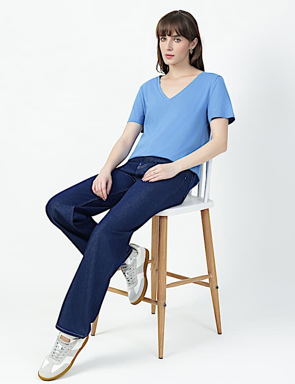 SS VALUE V NECK PLAIN