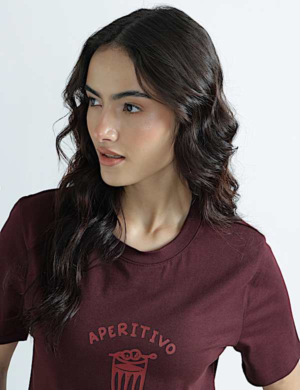 Pure Cotton Graphic Print T-Shirt