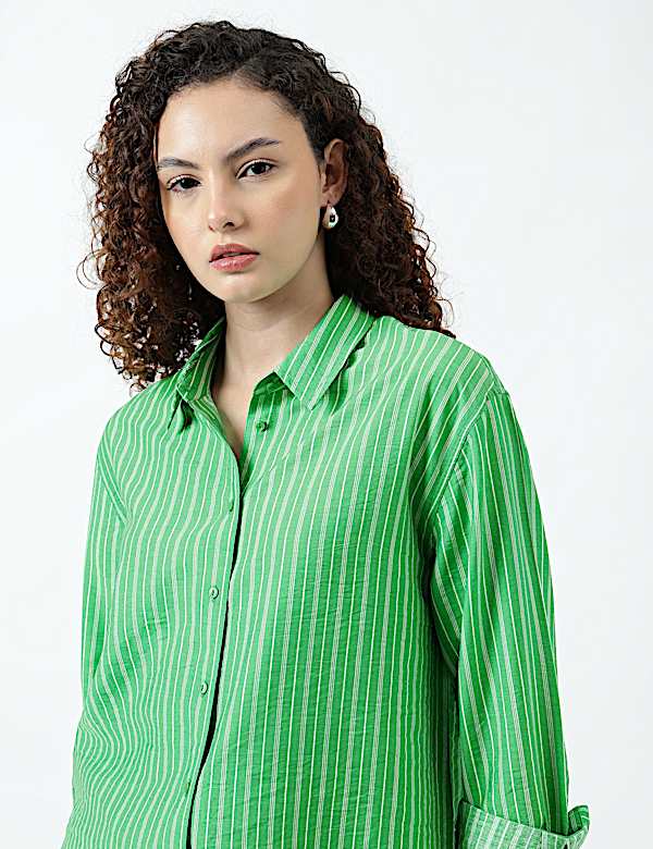 Regular Fit Pinstripe Shirt