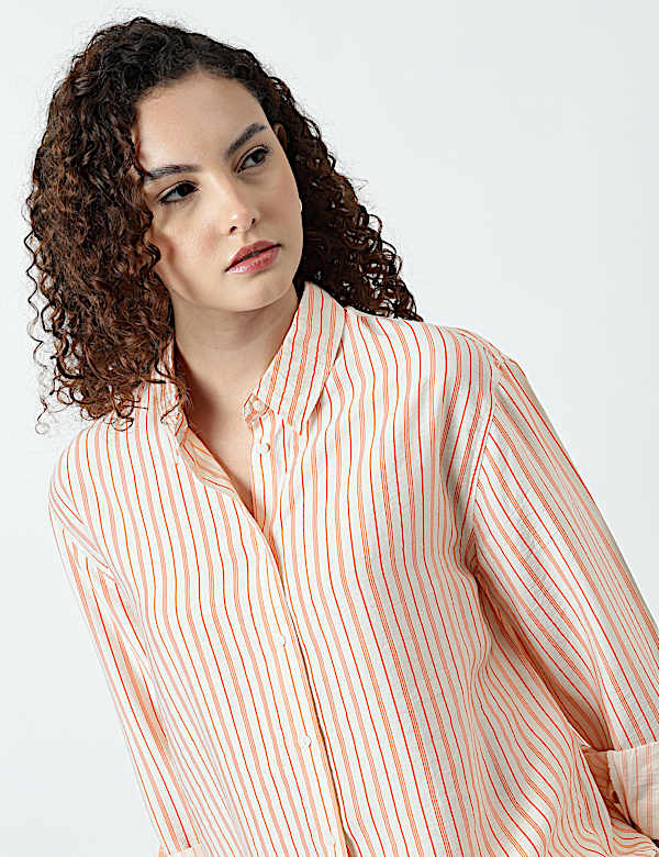 Regular Fit Pinstripe Shirt