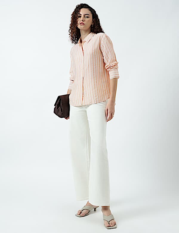 Regular Fit Pinstripe Shirt