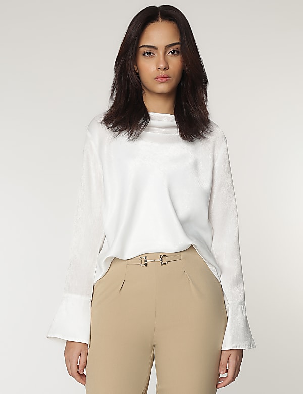 Cowl Neck Blouse
