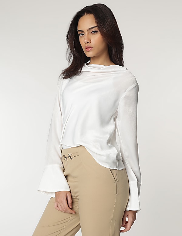 Cowl Neck Blouse