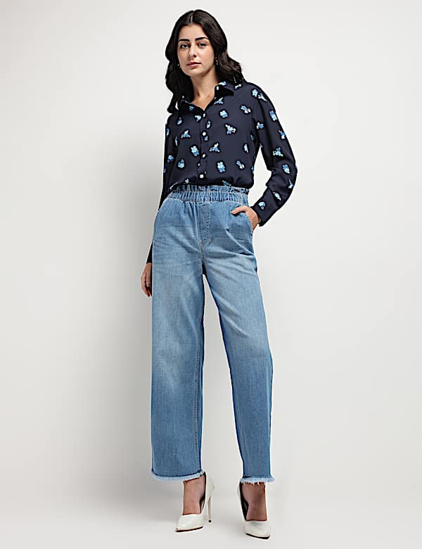 Floral Collared Shirt