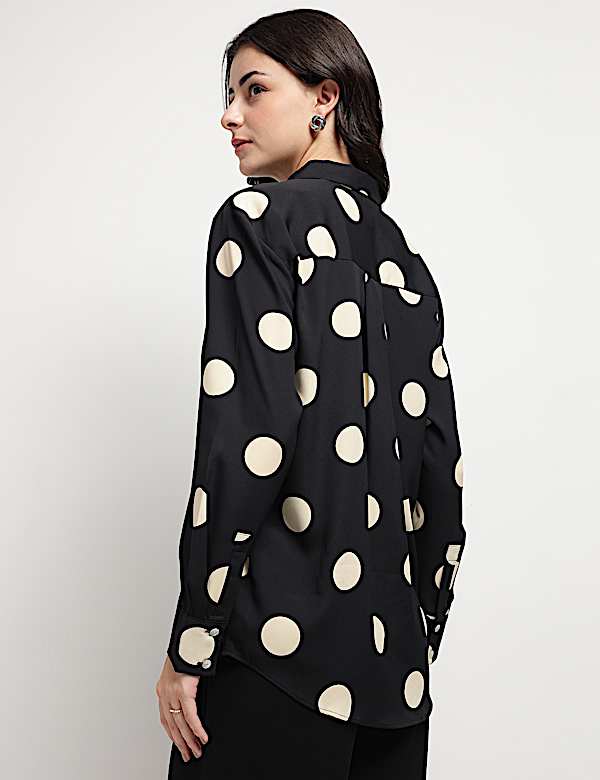 Polka Dots Printed Shirt