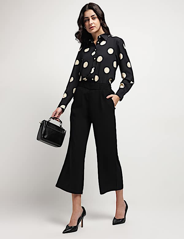 Polka Dots Printed Shirt