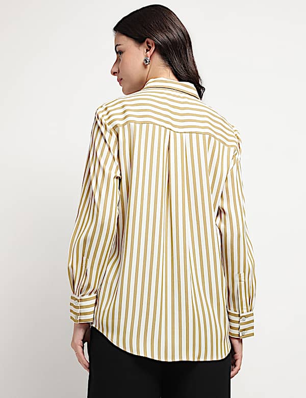 Stripes Collared Shirt
