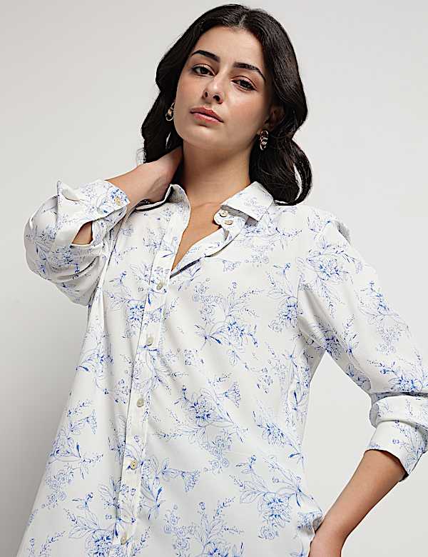 Floral Printed Shirt