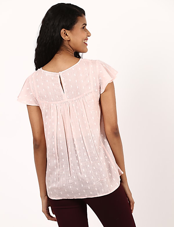 Dobby Peasant Top