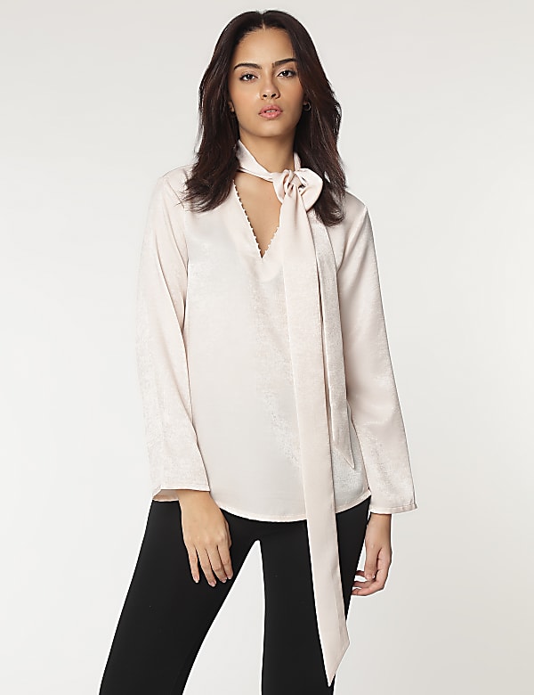 Tie Neck Blouse