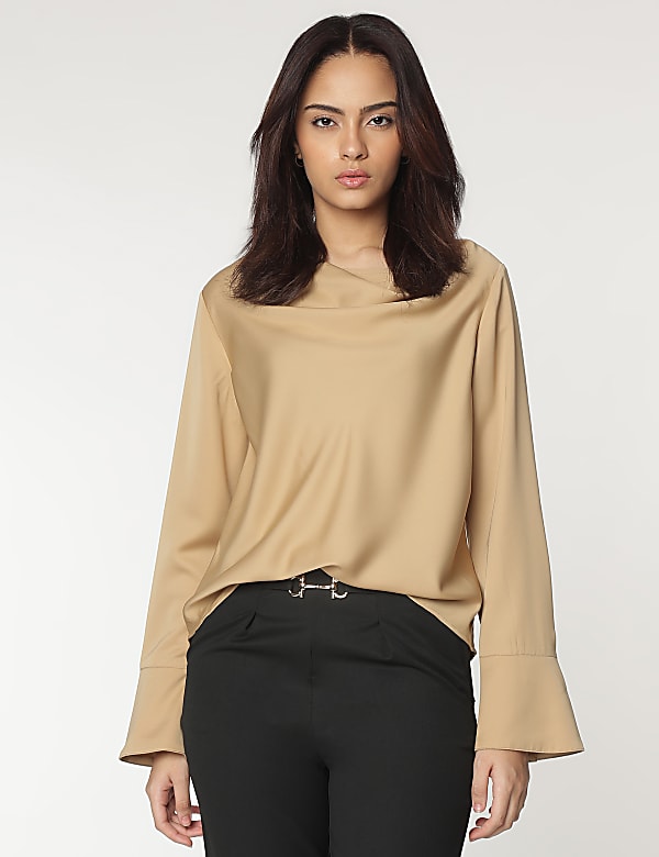 Cowl Neck Top