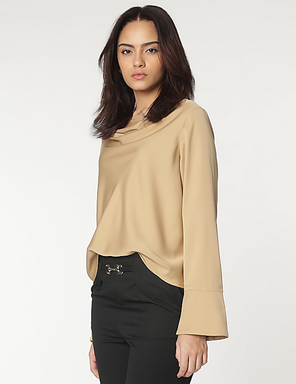 Cowl Neck Top