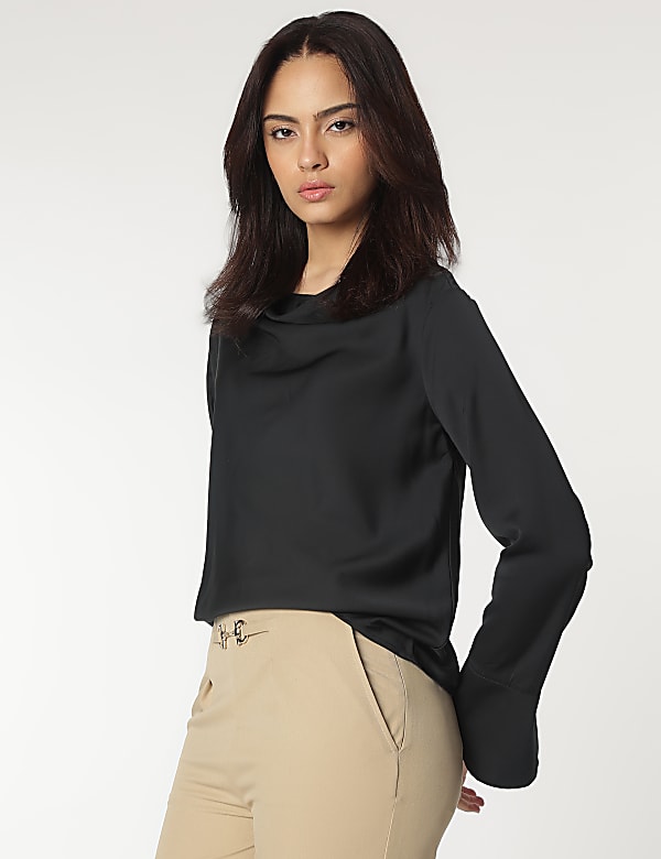 Cowl Neck Top