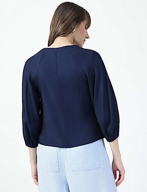 QUARTER SLEELVES EASY TOP