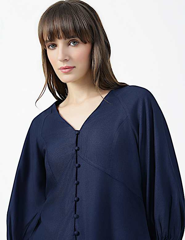 QUARTER SLEELVES EASY TOP