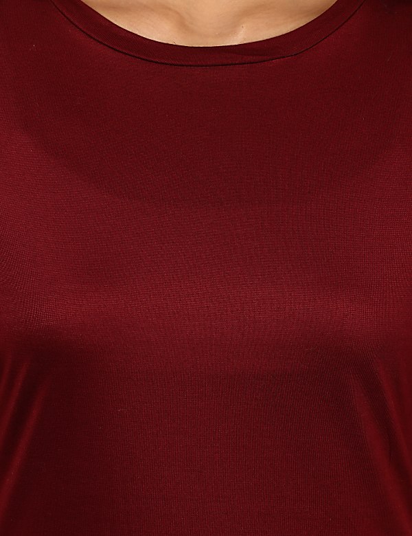 SS Mercerised Round Neck Plain Tee
