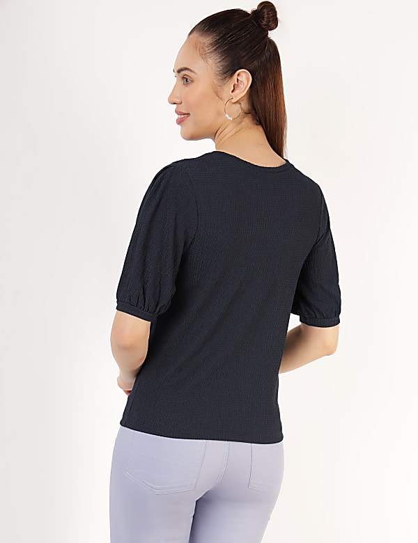 Turtle Neck Slim Fit Top