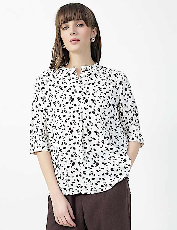 PUFF SLEEVED BLOUSE