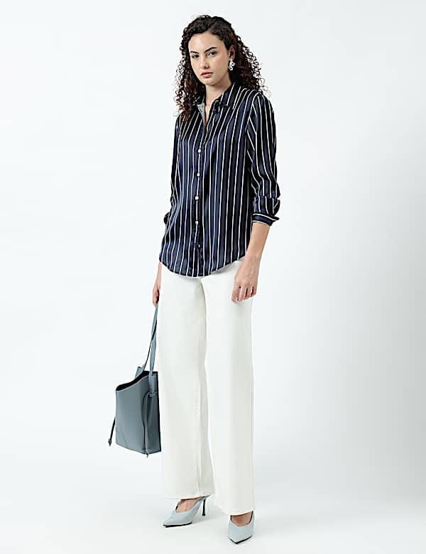 Regular Fit Pinstripe Shirt