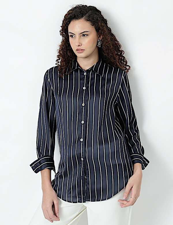 Regular Fit Pinstripe Shirt