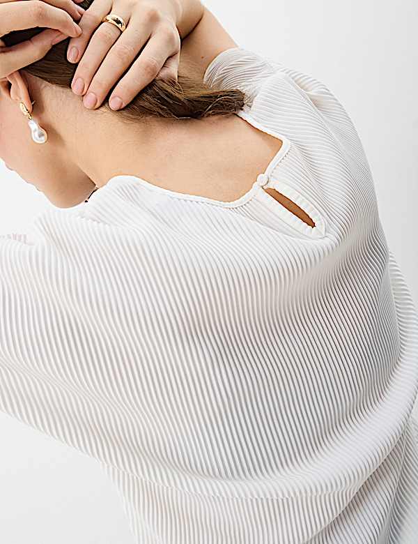 Ribbed Jersey Relaxed Fit Top