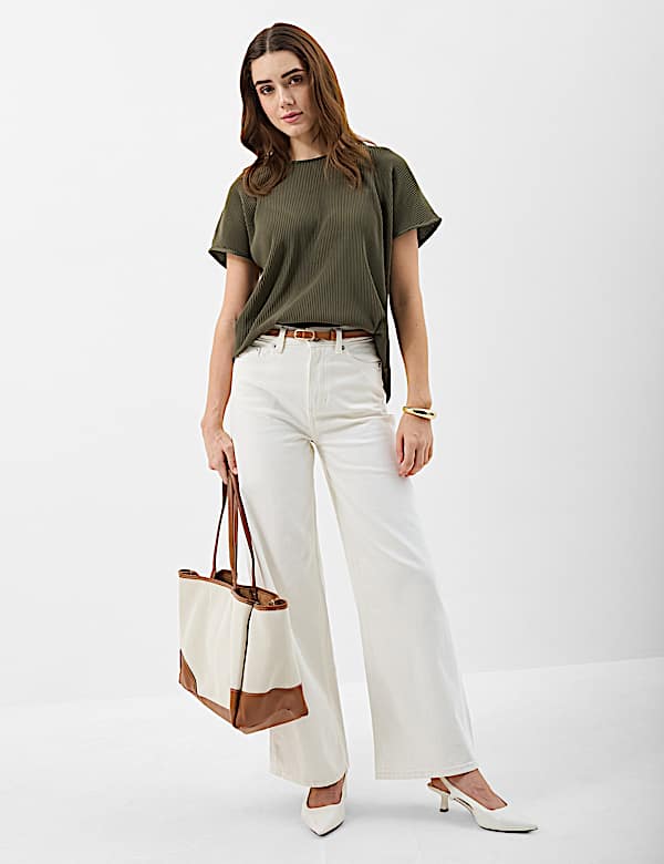Ribbed Jersey Relaxed Fit Top