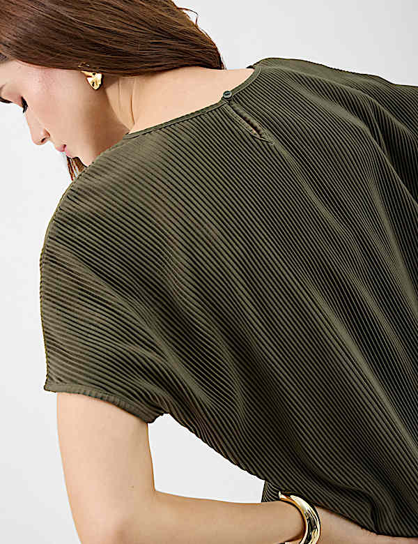Ribbed Jersey Relaxed Fit Top