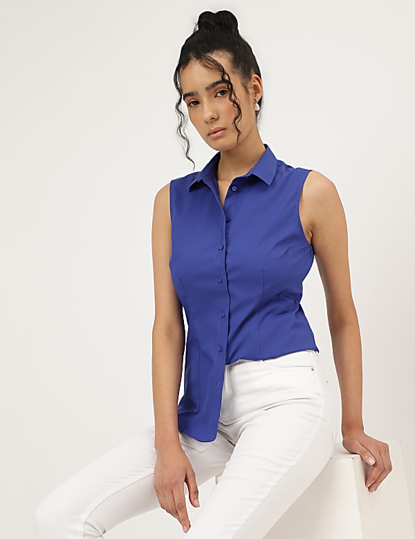 Spread Collar Shirt