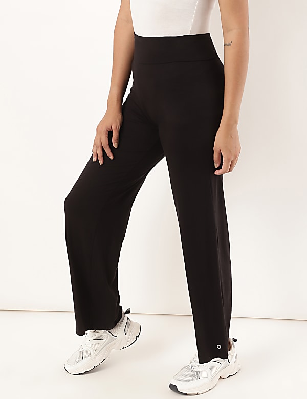 Viscose Mix Plain Loose Fit Trouser