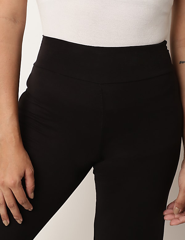 Viscose Mix Plain Loose Fit Trouser