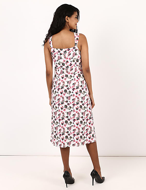 Fit & Flare Strap Dress
