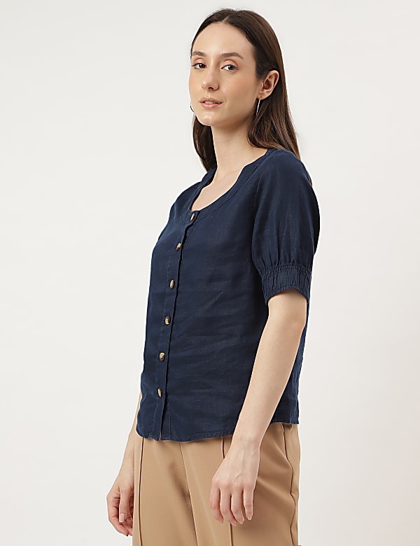 Linen Plain Top