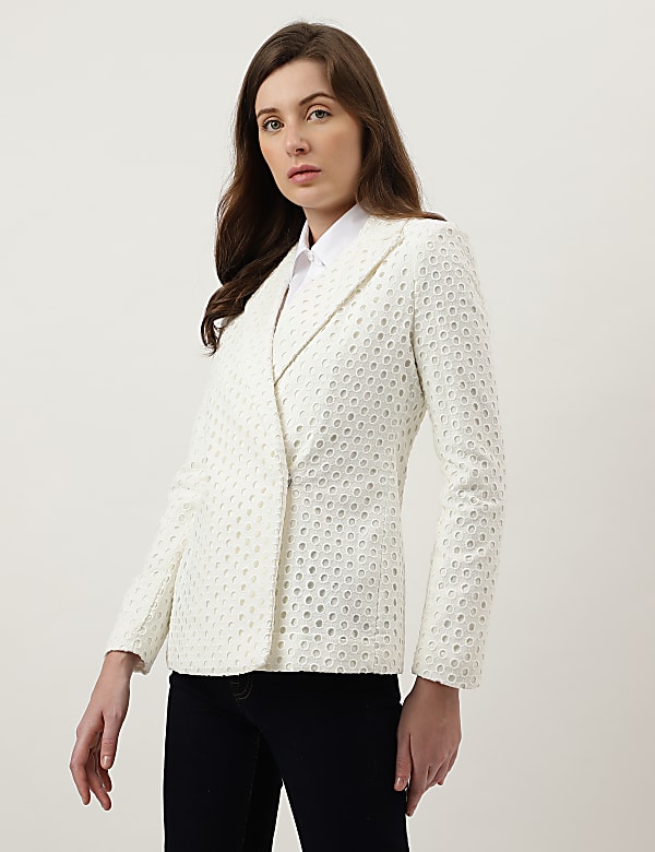 Regular Fit Plain Blazer