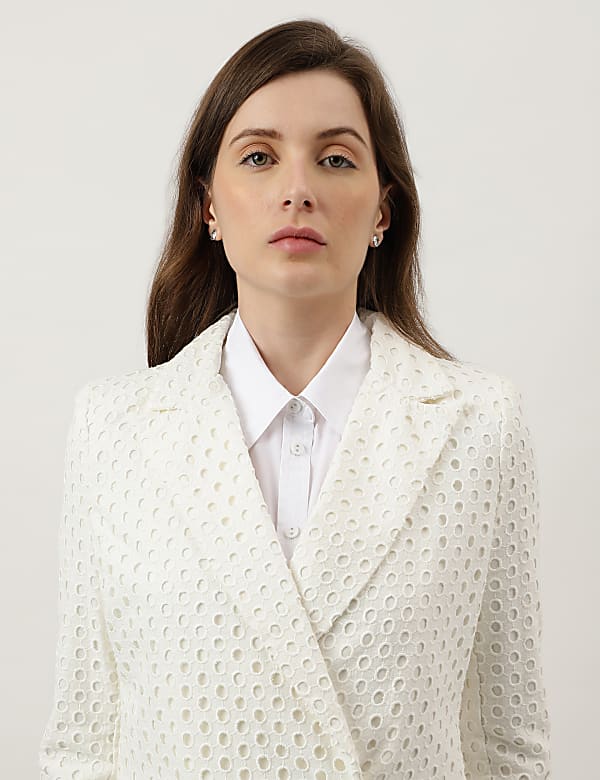 Regular Fit Plain Blazer