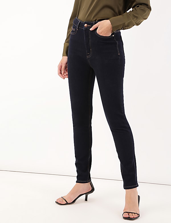 Solid Skinny Fit Jeans