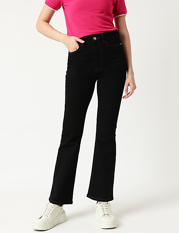 Solid Slim Fit Jeans