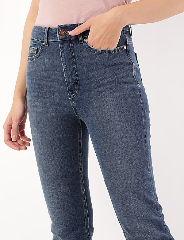 Cotton Mix Plain Slim Fit Jeans