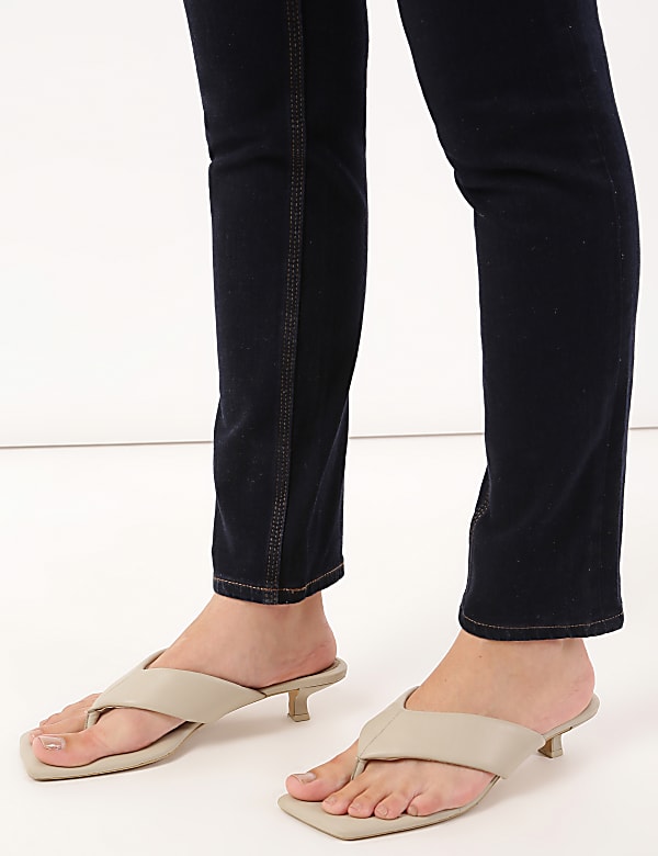 Cotton Mix Plain Slim Fit Jeans