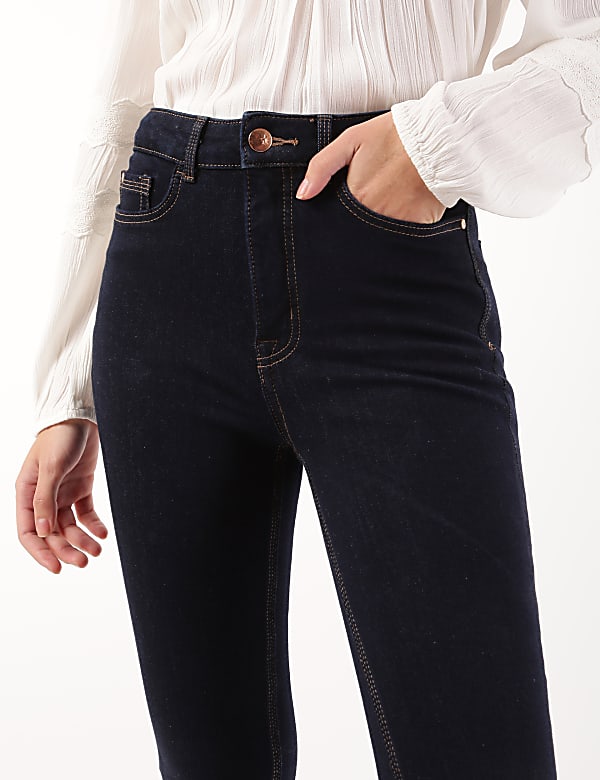 Cotton Mix Plain Slim Fit Jeans