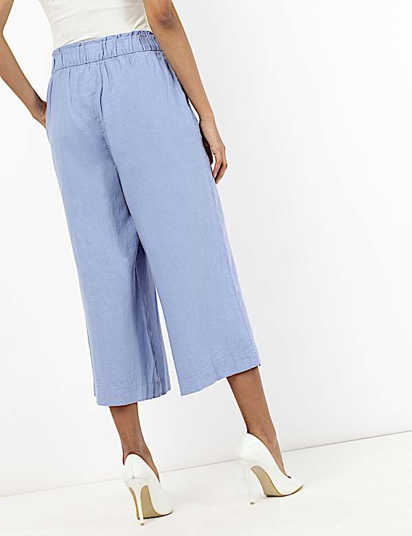 IBF Linen Viscose  Crop