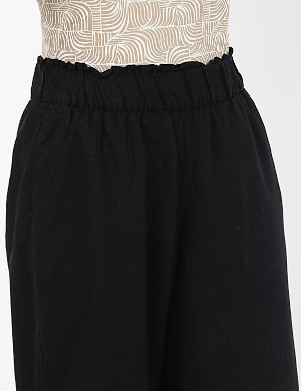 IBF Linen Viscose  Crop