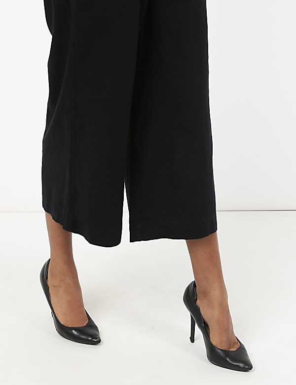 IBF Linen Viscose  Crop
