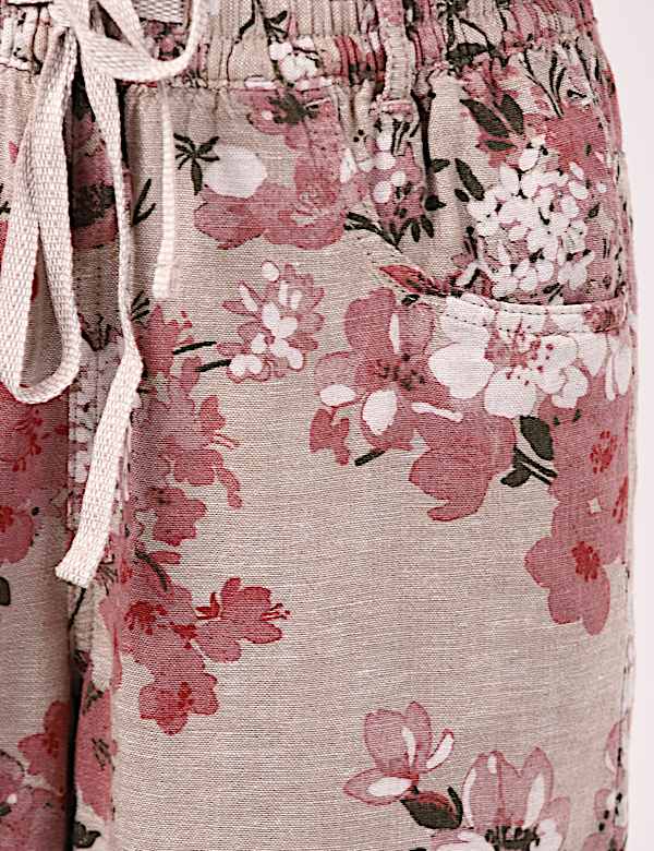 Floral LV Wide Leg