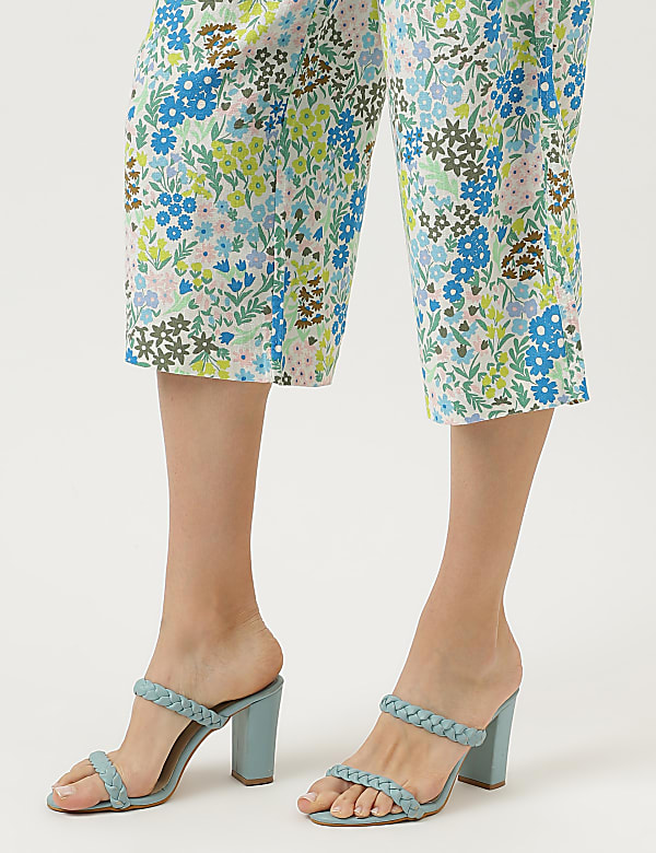 Floral Drawstring Trousers