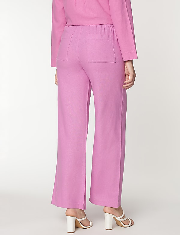 Linen Rich Relaxed Fit Pants