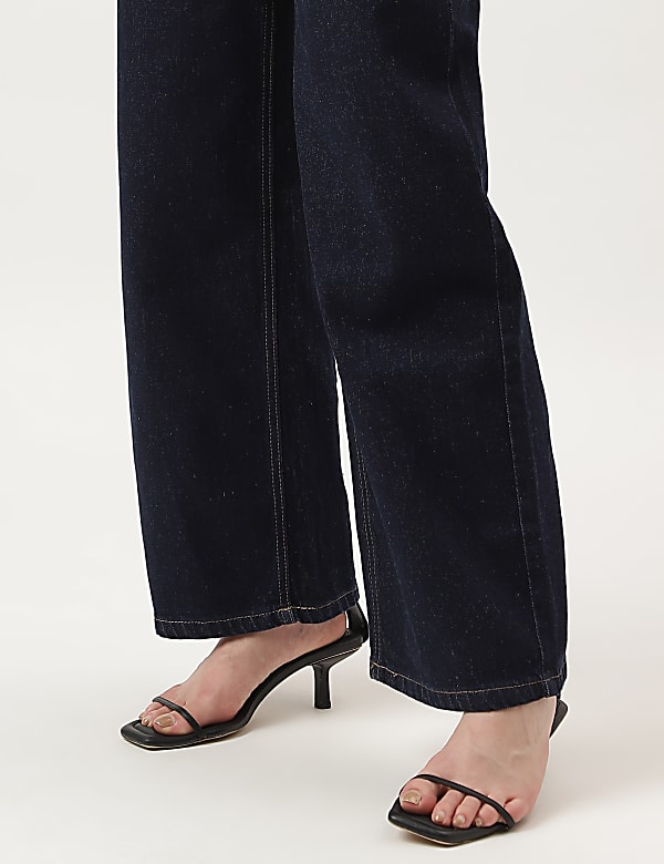 High Waisted Wide Leg Jeans