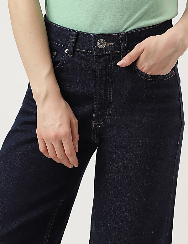 High Waisted Wide Leg Jeans